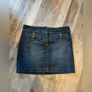 Denim loft skirt